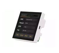 Koolenry 4 Inch Smart Wall Switch 86-Type Touch Screen Center Control Panel RV1106G2 0.5TOPS with WIFI Bluetooth