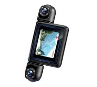 Koolenry 4 Lens 360 Degree Car Dash Cam 1080P 4 Channel Video Recorder DVR Front Inside Rear View Rotatable Night Vision Black Box