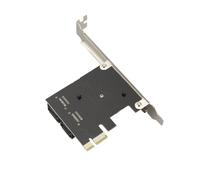 Koolenry 4 Port PCIe/PCI Express 3.0 Expansion Card Adapter Extension Cable for HDD Image Card