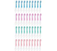 Koolenry 40 Pack Disposable Mini Travel Toothbrushes - 5 in 1 Function, Travel Date Portable Individually Packed