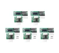 Koolenry 433 Mhz Superheterodyne Receiver and Transmitter Module Wireless Module DIY Kit Antenna