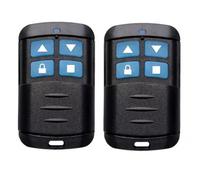 Koolenry 433Mhz Cloning Duplicator Key Garage Door Remote Control Garage Door Gate Telescopic Door Rolling Shutter Door Remote Control 2pcs