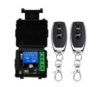 Koolenry 433MHz Wireless Remote Control Switch Relay 12V Remote Control Switch for Garage Door Motor Light Control