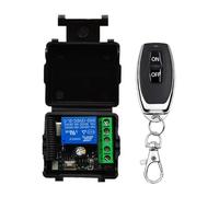 Koolenry 433MHz Wireless Remote Control Switch Relay 12V Remote Control Switch for Garage Door Motor Water Pump Control