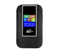 Koolenry 4G LTE Mobile WiFi Router with SIM Card Slot 150Mbps Pocket Wifi Hotspot Portable WiFi Router for Home Office RV Camping A