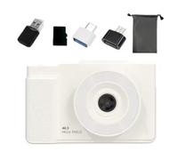 Koolenry 4K Digital Camera 6400w HD Flip Screen Camera Digital Camera Card Camera Camera Student Entry-Level Camera