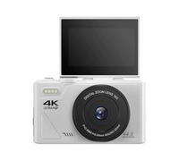 Koolenry 4K Digital Camera 64MP Digital Photography Camera 3.0" Flip Screen 18X Digital Zoom 4K Vintage Vlog WIFI Video Recorder Camera CCD Camera for Students