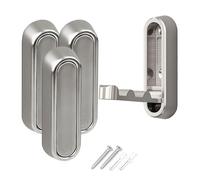 Koolenry 4PCS Folding Coat Hook Folding Wall Hook for Hanging Coats, Towel, Hangers, Hat, Backpacks