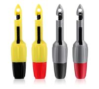 Koolenry 4pcs Wire Piercing Probe Kit, 0.08in and 0.16in Insulation Puncture Wire Probe Piercing Clip Test Probe Tool
