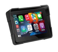 Koolenry 5 Inch Motorcycle Navigation GPS with Wireless CarPlay, Android Auto IP67 Waterproof Dual Bluetooth 5.0