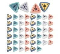 Koolenry 50Pcs Self Adhesive Towel Plug Holder Bathroom Towel Hooks Storage Rack Kitchen Rags Dishcloth Rack - Random Color