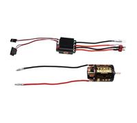 Koolenry 540 Brushed Motor 13T ESC Speed Control Combination Set Climb Drift Racing for 1/10 RC Cralwer/Boat