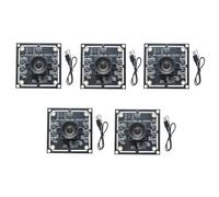 Koolenry 5PCS 100 Degree Camera Module 1MP OV9732 1280x720 30fps USB Camera Module Drive Free for WinXP/7/8/10 with 60cm Cable