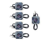 Koolenry 5Pcs 100 Degree Camera Module 1MP OV9732 1280x720 USB Free Driver Manual Focus with1 Meter USB Cable forWinXP/7/8