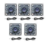 Koolenry 5PCS 100 Degree Camera Module OV9732 1MP 1280x720 30fps USB Camera Module Drive Free for WinXP/7/8/10 With1.5M Cable