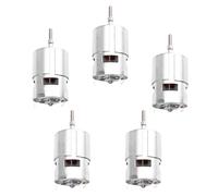 Koolenry 5pcs 755 DC Motor for Weed Trimmer 21V Grass Cutter Motor with Long Shaft for Efficient Weed Cutting and Trimming