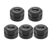 Koolenry 5pcs Clamping Collet Clamping Nuts for CNC Milling Chuck Holder Lathe, ER16A(M22)