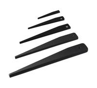 Koolenry 5pcs Sleeves Morse Taper Drift Wide Application Lathe Drill Carbon Steel Straight Morse Taper