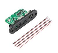 Koolenry 5V 6W DIY MP3 Decoder Board 2x3W Amplifier Bluetooth 5.0 MP3 Player Car FM Radio Module TF AUX WMA WAV FLAC APE