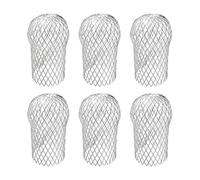 Koolenry 6 Pack Gutter Guards, Gutter Downspout Guards, Aluminum Gutter Guards Screen Filters, Gutter Downspout Protectors