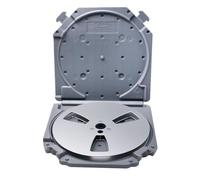 Koolenry 7inch Empty Takeup Reel with Reel to Reel Tape Storage Box Portable Full Protection Open Reel Recording Tape Box Case B