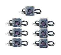 Koolenry 7Pcs 100 Degree Camera Module 1MP OV9732 1280x720 USB Free Driver Manual Focus with1 Meter Cable forWinXP/7/8/10