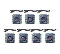 Koolenry 7PCS 100 Degree Camera Module OV9732 1MP 1280x720 USB Free Driver Manual Focus with0.6 Meter Cable forWinXP/7/8/10