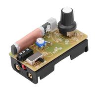 Koolenry 87-108MHz AM/FM Medium Wave FM 2 Band Stereo Digital Tuning Headphone Radio Kit DIY Production Teaching Parts Pointer