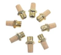 Koolenry 8Pcs Compressor Exhaust Valve Pneumatic Rapid Exhaust Stopper Exhaust Air Conditioning Vents 1/8inch