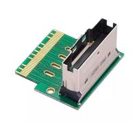 Koolenry 90° Turn SFF-8654 8i X8 Interface Protection Card SFF-8654 Extender Adapter Test Tools Extender Adapter Test Tools