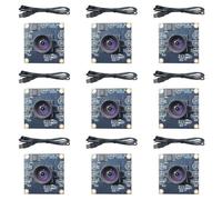 Koolenry 9PCS 100 Degree Camera Module 1MP OV9732 1280x720 USB Free Driver Manual Focus with0.6 Meter Cable forWinXP/7/8/10