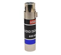 Koolenry A300 XLR Head Audio Isolator Anti-Interference Common Ground Elimination Power Amplifier Mixer Conference