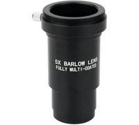 Koolenry Achromatic 3X Barlow Lens 1.25 Inch Metal Astronomical Telescope Eyepiece Accessories