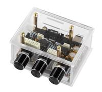 Koolenry Adjustment Volume Control NE5532 Mini Preamplifier Tone Board Active Filter Amplifier Preamp for Home Theater