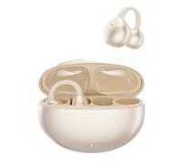Koolenry AI Translator Earphone AI Translator Headphone Real Time Translation Earbuds 144 Languages Open-Ear Clip-on Design for Travel, Business White