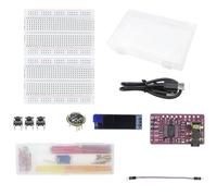 Koolenry AI Voice Chat Robot Breadboard 3.5mm Audio Kit for AI Voice Chat Robot ESP32-S3 Development Board