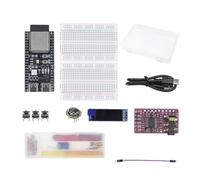 Koolenry AI Voice Chat Robot ESP32-S3 Development Board Breadboard 3.5mm Audio Kit for for Student Educational AI Robot