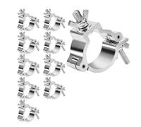 Koolenry Aluminum Alloy 2" for Stage Lighting Clamps, 10 Pcs Truss Lighting Clamp for DJ Par Lights Spotlight Moving Head Light