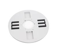 Koolenry Aluminum Alloy Sound Tape Takeup Reel 1/4 Inch 10.5 Inch Empty Tape Reel Improve Sound Quality 4 Holes for 1/4" Tapes