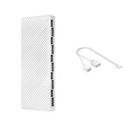 Koolenry ARGB/PWM Hub Dual 10 Expansion Ports ARGB Controller 2 in 1 Fan HUB Adapter for Case Fan B