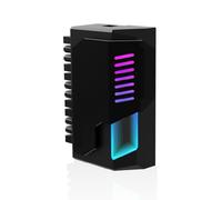 Koolenry ATX 24Pin ARGB 90 Degree Adapter 5V Power Supply Connector for Desktop PC Motherboard DIY Computer Parts Accessory Black