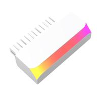 Koolenry ATX 24Pin to 90° ARGB Power Adapter Motherboard Power Supply Cable Connectors Modular DIY Mounting White