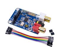 Koolenry Audio Capture Card Module 12S Audio Capture Card Support 3.5MM/ Input I2S Capture Card Module Development Board 24BIT 192K 96K 48K