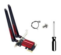 Koolenry AX200 3000Mbps WiFi 6 Wireless Card Adapter BT5.2 Dual Band 2.4G/5Ghz Gaming Wireless PCIe Card for Win 10/11 Desktop 802.11AX
