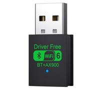 Koolenry AX900 USB Adapter WiFi 6 Bluetooth 5.4 Wireless Network Card 2.4G and 5GHz Wlan Receiver Signal Receiver 3