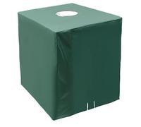 Koolenry Barrelcover Cover Sunshade Protective Tote Waterproof 1000l Water Tank Container Cover for Lawn Rain to Strong Winds B