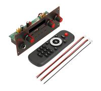 Koolenry Bluetooth 5.0 MP3 Decoder Board 10W Amplifier Audio Player 5V DIY MP3 Player Car FM Radio Module TF USB Mic Record