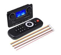 Koolenry Bluetooth 5.0 MP3 WMA WAV APE FLAC Audio Player with LCD Display, 12V Decoder Board - Includes FM Radio, Handsfree Recording Features