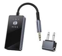 Koolenry Bluetooth 5.2 Transmitter,Low Latency, 3.5mm AUX Jack & Bluetooth Receiver - Wireless Audio Adapter