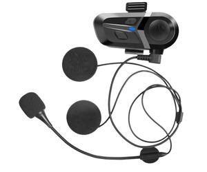 Koolenry Bluetooth 5.3 Headgear Headset for Motorcycles,Hands-Free Calls Easy Installation,Universal Fit